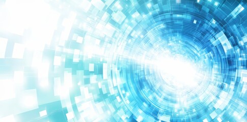 Poster - Modern abstract technology communication concept