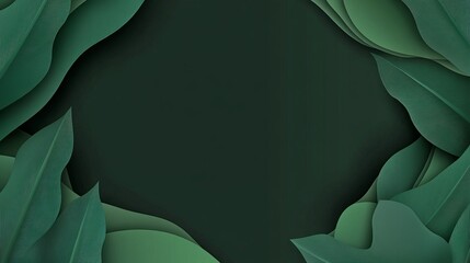 Wall Mural - Stylish dark green abstract geometric background wallpaper. Created for posters, templates on web sites, backdrops, banners, brochures, websites, flyers, landing pages, presentations, certificates,