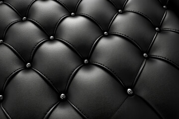 Black leather background with elegant texture