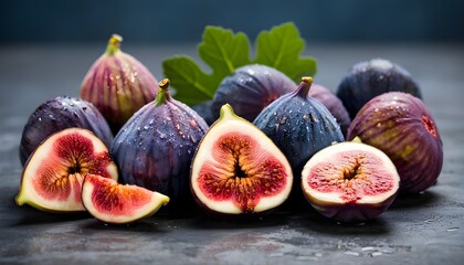 Wall Mural - Delicious Culinary Ideas for Enjoying Fresh Figs Daily