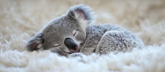 Wall Mural - Sleeping Koala