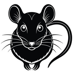 mouse vector logo design