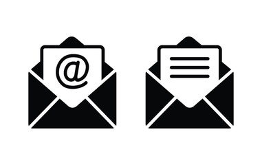 Poster - mail icon, email sign vector