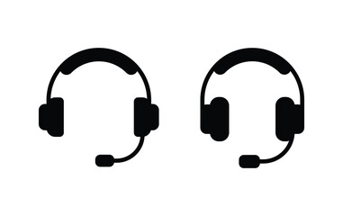 Poster - headphone icon, customer services icon vector