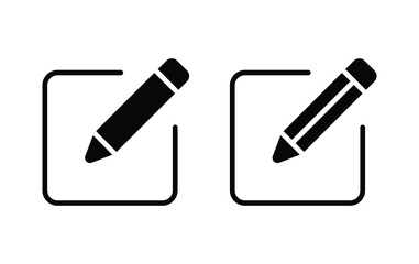 Poster - edit icon, pencil sign vector