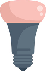 Poster - modern smart led light bulb is illuminating, providing energy efficient lighting for homes and busin