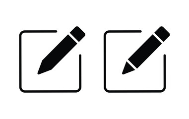 Poster - Edit icon, edit text sign vector