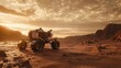 © batara - Mars Rover at Sunset