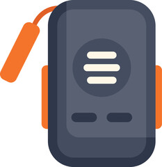 Poster - Modern portable radio transceiver device designed for seamless communication