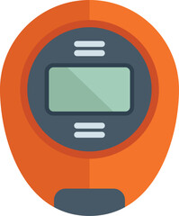 Poster - This digital timer icon is perfect for illustrating concepts such as time management, deadlines, and productivity