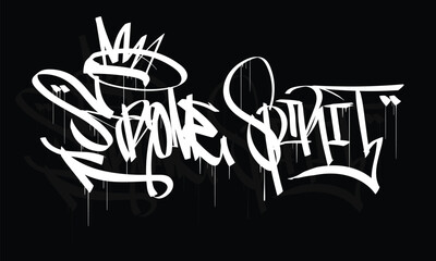 Wall Mural - STROME SPIRIT graffiti tag style design