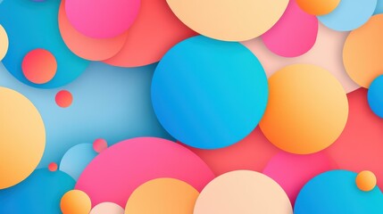 Poster - Bright, vibrant balls create an engaging atmosphere, bringing life and energy to your workspace or digital projects effortlessly.