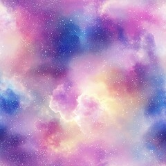 Wall Mural - dreamy galaxy space