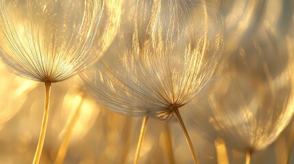 Sticker - Dandelion seeds in the sun