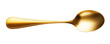 © PixMarket - Small gold spoon isolated on transparent background