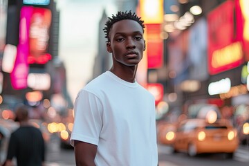 portrait of a man in the city