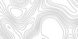 © Abu Bokkor Siddique - Topographic map like lines trendy modern background and texture, topographic linear background for design lines topographic contour map seamless pattern geographic mountain relief.