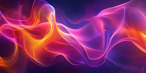 abstract background with colorful smoke