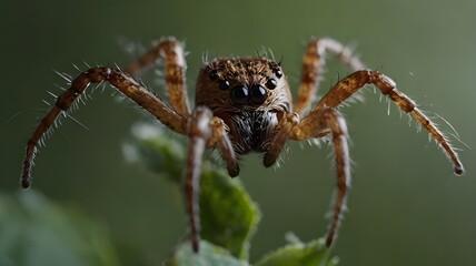 Spider closed up