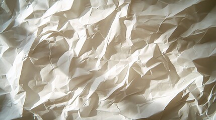 Sticker - Crumpled Paper Texture Background for Creative Use