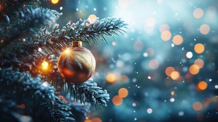 Wall Mural - ã¯ãªã¹ãã¹ãèæ¯ãã³ãã¼ã¹ãã¼ã¹ï½christmas, background, copy space.