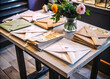 © JELENA - letters with seal on table
