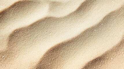 Poster - Soft Sand Patterns in Desert Landscape