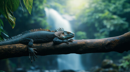 iguana, lizard, reptile, animal, green, wildlife, nature, dragon, zoo, wild, tropical, skin, pet, sc