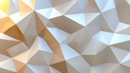 Poster - Triangles in different sizes repeating geometrically