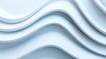 Poster - Design projects that require a seamless wave pattern background in monochrome white