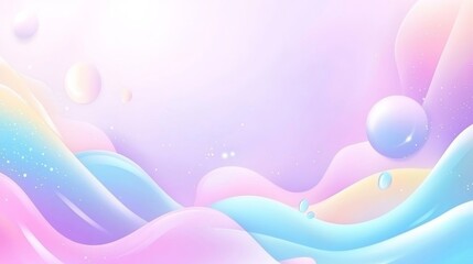 Poster - Abstract gradient fluidity watercolor poster background, showcasing vibrant colors blending seamlessly, creating a dynamic and visually appealing design perfect for art and modern aesthetics