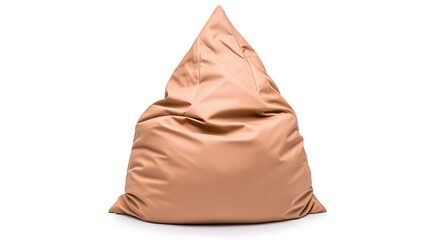 A bean bag chair on solid white background, single object