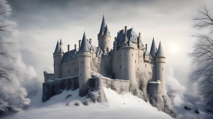 castles with winter