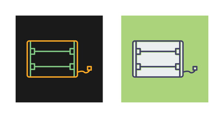 Wall Mural - Electric Heater Vector Icon