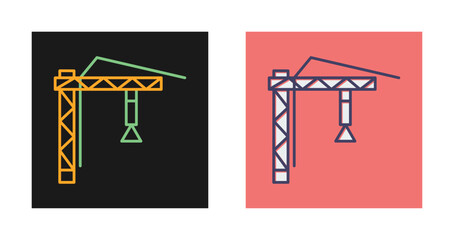 Wall Mural - Crane Vector Icon