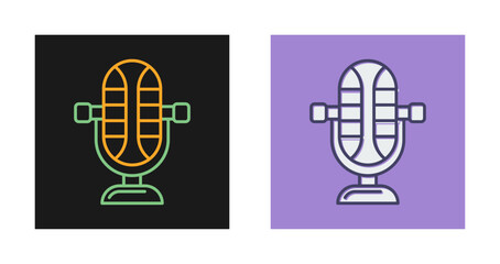 Canvas Print - Microphone Vector Icon