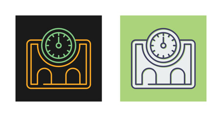 Wall Mural - Weight Scale Vector Icon