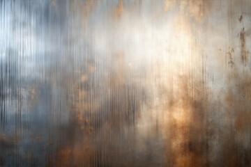 Wall Mural - Metal surface close-up with scratches and imperfections for abstract design