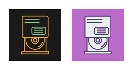 Poster - Cd Room Vector Icon