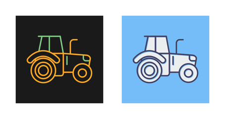 Wall Mural - Tractor Vector Icon