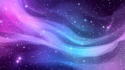 Wall Mural - a captivating background features a stunning display of stars set against the vast expanse of a spac