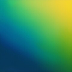 Wall Mural - modern blue, green and yellow gradient color background