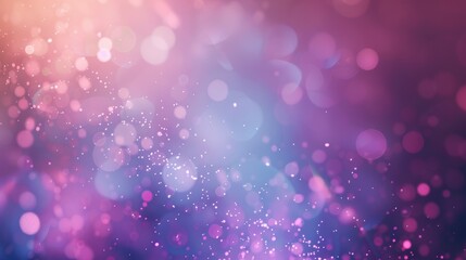 Poster - Soft Bokeh Background with Large Empty Center Space