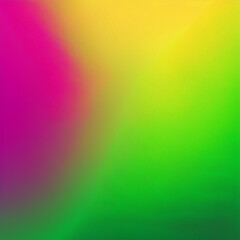 Wall Mural - modern yellow, green and magenta gradient color background