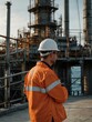 © Kasper - An operations supervisor manages refinery maintenance from an offshore platform, ensuring smooth operations and preventing shutdowns.