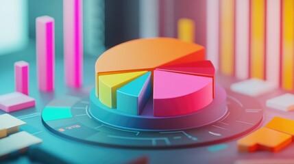 Poster - Colorful Data Visualization for Business Analysis