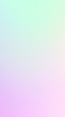 Wall Mural - A soft pastel gradient background with soothing hues of pink and mint green, perfect for creative projects and digital art.