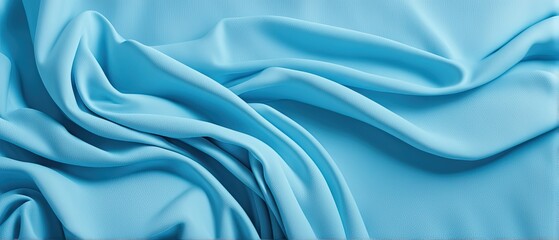 Wall Mural - Abstract Blue Fabric Background