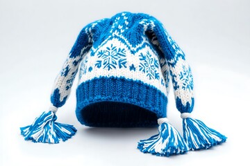 Poster - winter ski bobble hat isolated