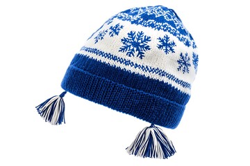 Poster - winter ski bobble hat isolated